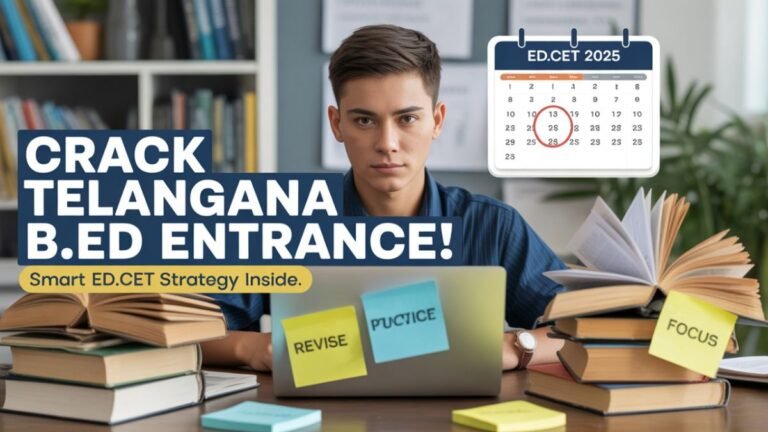 Ed.CET Preparation Strategy: Crack the B.Ed Entrance in Telangana
