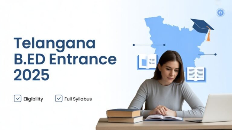 Eligibility Criteria and Syllabus for Telangana B.Ed Entrance Test